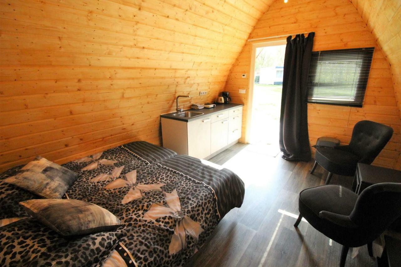 Luxe Eco Pod Op Camping De Stal Drijber Exterior foto